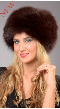 Peken fox fur hat